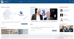 Desktop Screenshot of marketingclub-suedhessen.de